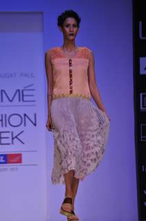 Sougat Paul Show at Lakme Fashion Week Summer / Resort 2012