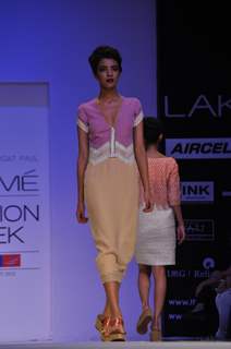 Sougat Paul Show at Lakme Fashion Week Summer / Resort 2012