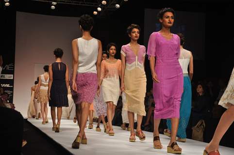 Sougat Paul Show at Lakme Fashion Week Summer / Resort 2012