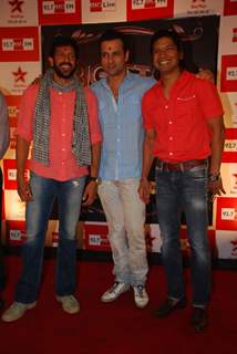 Rohit Roy and Shaan at Big Star Entertainment Awards press meet. .