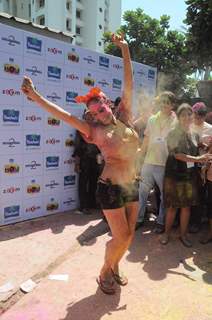 Celebs at Zoom Holi bash. .