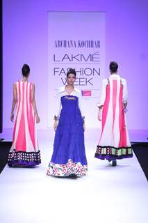 Archana Kochhar fashion show at LFW Summer/Resort 2012 at Hotel Grand Hyatt in Kalina, Mumbai