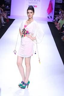 Archana Kochhar fashion show at LFW Summer/Resort 2012 at Hotel Grand Hyatt in Kalina, Mumbai