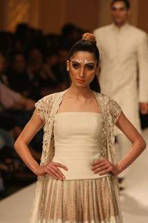 Designer Rohit Bal fashion show at Grand Finale of LFW Summer / Resort 2012 at Hotel Grand Hyatt in Kalina, Mumbai