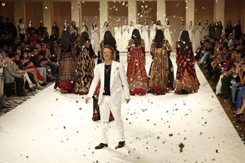 Designer Rohit Bal fashion show at Grand Finale of LFW Summer / Resort 2012 at Hotel Grand Hyatt in Kalina, Mumbai