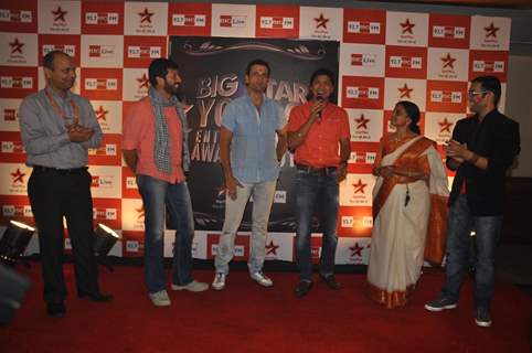 Press meet of 'BIG Star Entertainment Awards 2012'