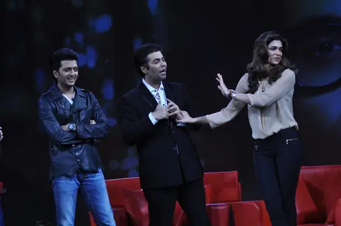 Celebs On the sets of NDTV show at Yashraj, Mumbai