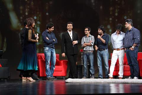 Celebs On the sets of NDTV show at Yashraj, Mumbai