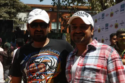 Sajid-Wajid at Zoom Holi bash