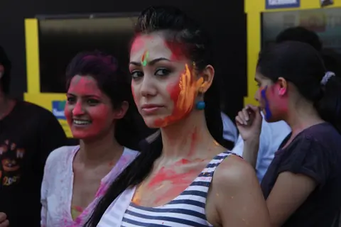 Celebs at Zoom Holi bash