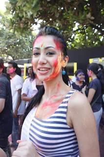 Celebs at Zoom Holi bash