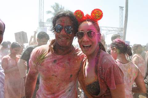 Celebs at Zoom Holi bash