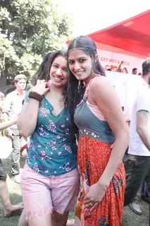 Mink Brar at Zoom Holi bash