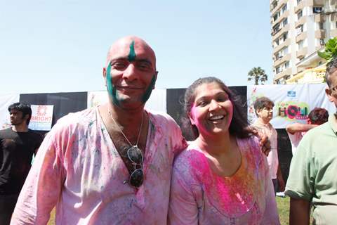 Celebs at Zoom Holi bash