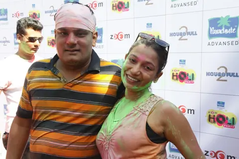 Celebs at Zoom Holi bash