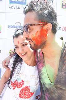 Celebs at Zoom Holi bash