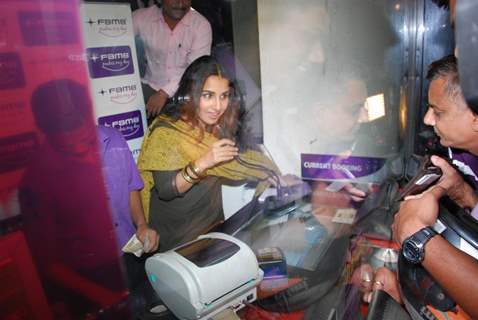 Promotion of movie Kahaani at Fame Cinemas, Mumbai