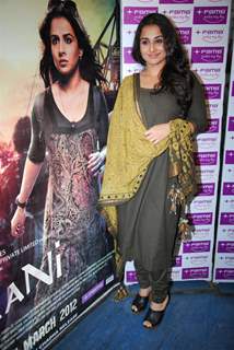 Promotion of movie Kahaani at Fame Cinemas, Mumbai