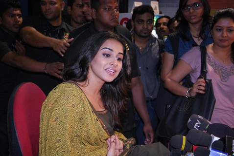 Promotion of movie Kahaani at Fame Cinemas, Mumbai