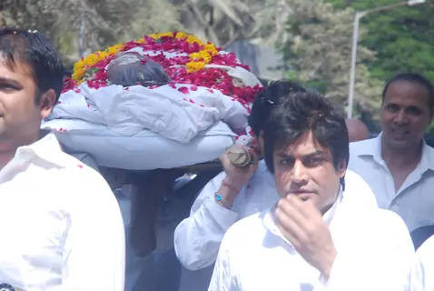 Joy Mukherjee funeral. .