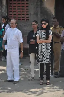 Joy Mukherjee funeral. .