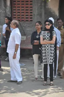 Joy Mukherjee funeral. .