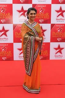Supriya Pilgaonkar at STAR Parivaar Awards Red Carpet