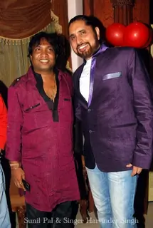 Stand up comedian Sunil Pal's son's Birthday Bash