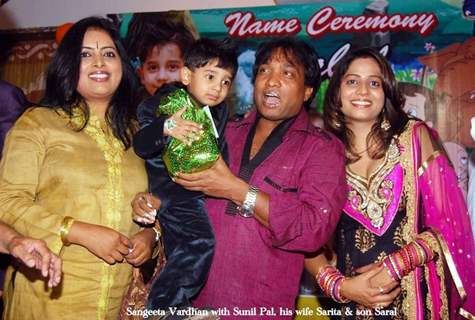 Stand up comedian Sunil Pal's son's Birthday Bash