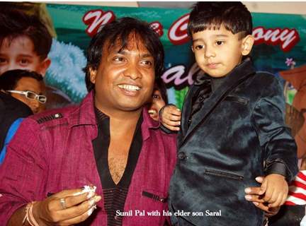 Stand up comedian Sunil Pal's son's Birthday Bash