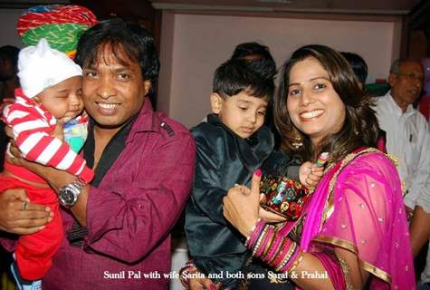 Stand up comedian Sunil Pal's son's Birthday Bash