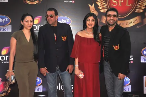 Manya Dutt, Sanjay Dutt, Shilpa Shetty and Raj Kundra