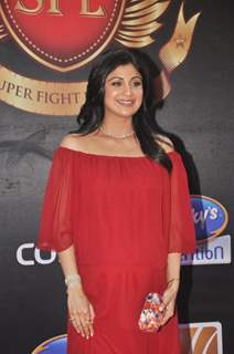 Shilpa Shetty at the inaugural Super Fight League