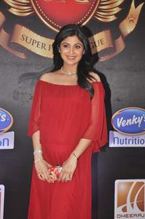 Shilpa Shetty at the inaugural Super Fight League