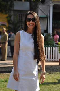 Tara Sharma at C N Wadia Gold Cup