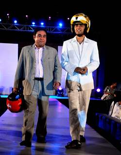 Mr Rajiv Kapur (MD Steelbird helmets) at the Couture for Cause Fashion Show in ITC Maratha on 13th March 2012. .