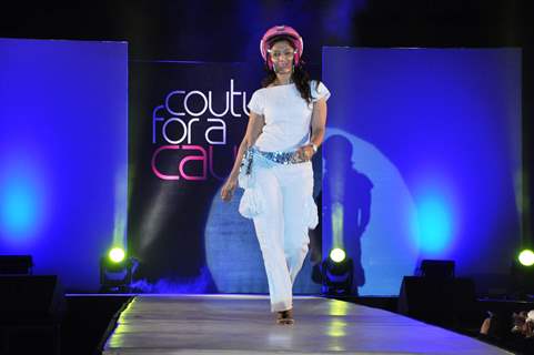 Akruti Mistry at the Couture for Cause Fashion Show in ITC Maratha on 13th March 2012. .