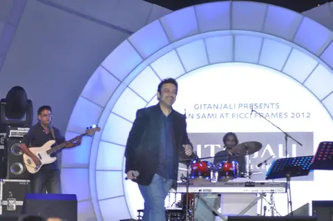 Adnan Sami performs at FICCI Frames 2012