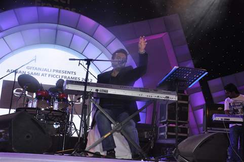 Adnan Sami performs at FICCI Frames 2012