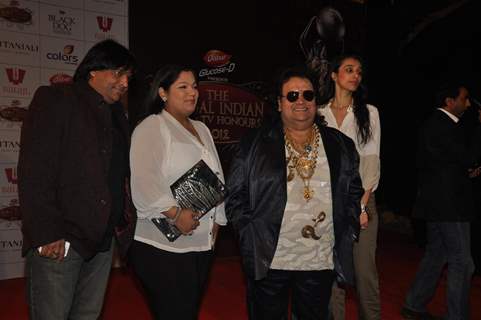 Bappi Lahiri at Global Indian Film & TV Honours Awards 2012