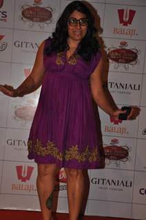 Niharika Khan at Global Indian Film & TV Honours Awards 2012