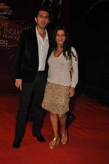 Zoya Akhtar and Ritesh Sidhwani at Global Indian Film & TV Honours Awards 2012