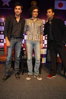 Ranbir Kapoor and Imtiaz Ali at at FICCI-Frames Seminar with Karan Johar at the FICCI FRAMES 2012 at Hotel Renaissance in Powai, Mumbai