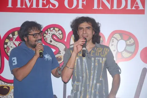 Imtiaz Ali and Anurag Kashyap at Wassup Andheri fest in Mumbai. .