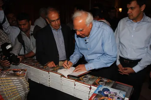 Celebs at Kapil Sibal's book launch