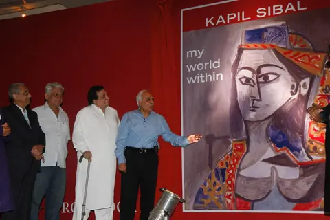 Celebs at Kapil Sibal's book launch