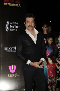 Anil Kaoor at Shootout At Wadala party at Escobar in Bandra, Mumbai