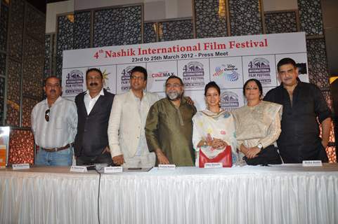 Vidya Malvade at Nashik Film Festival, Cinemax. .