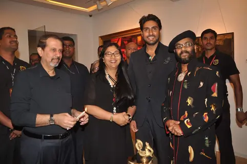 Abhishek Bachchan at Paresh Maity's art event. .