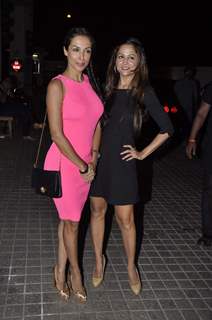 Malaika Arora Khan and Amrita Arora at 'Agent Vinod' screening